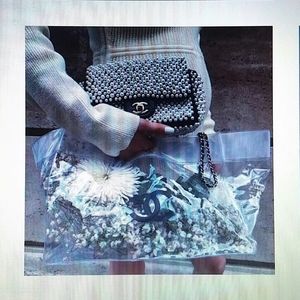 CHANEL - PVC logo Tote